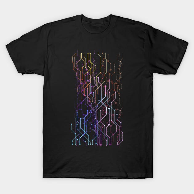 Geometric Grafik T-Shirt by jumpingmaster